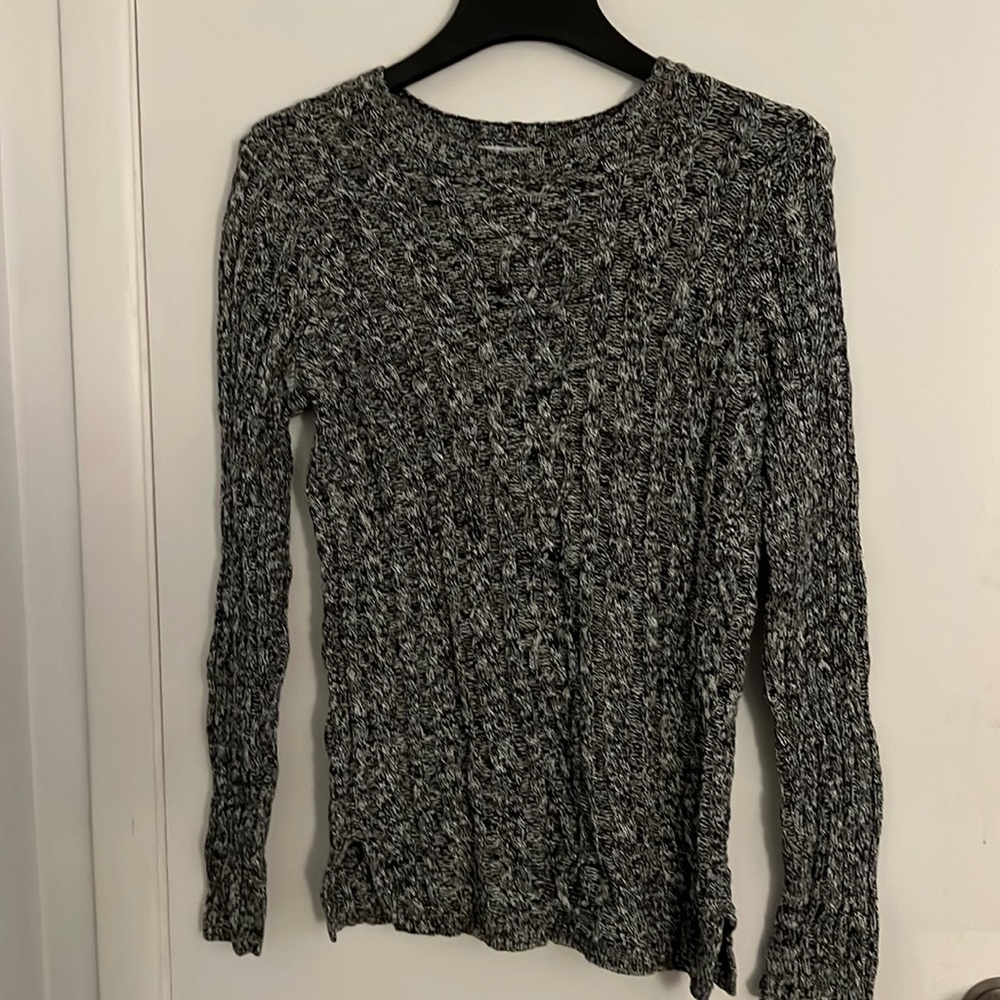 Textured sweater